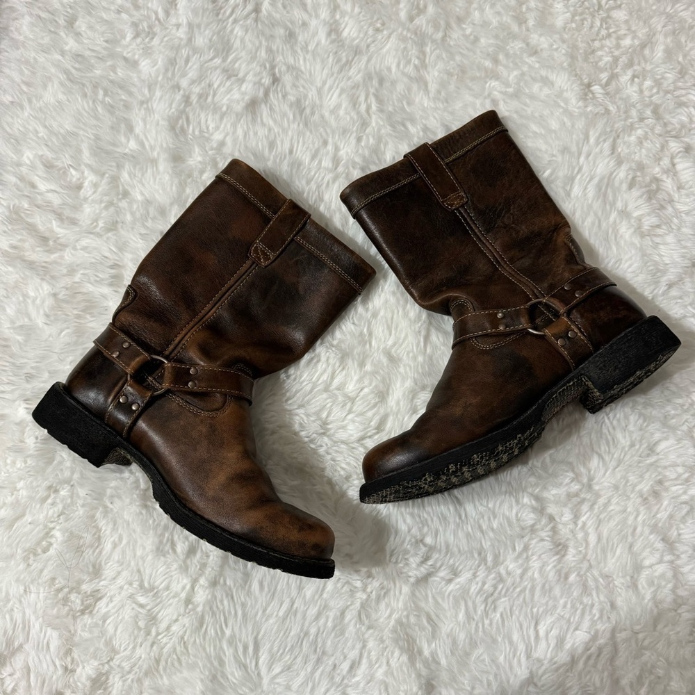 Durango 10” Western Brown Boots Size 7.5